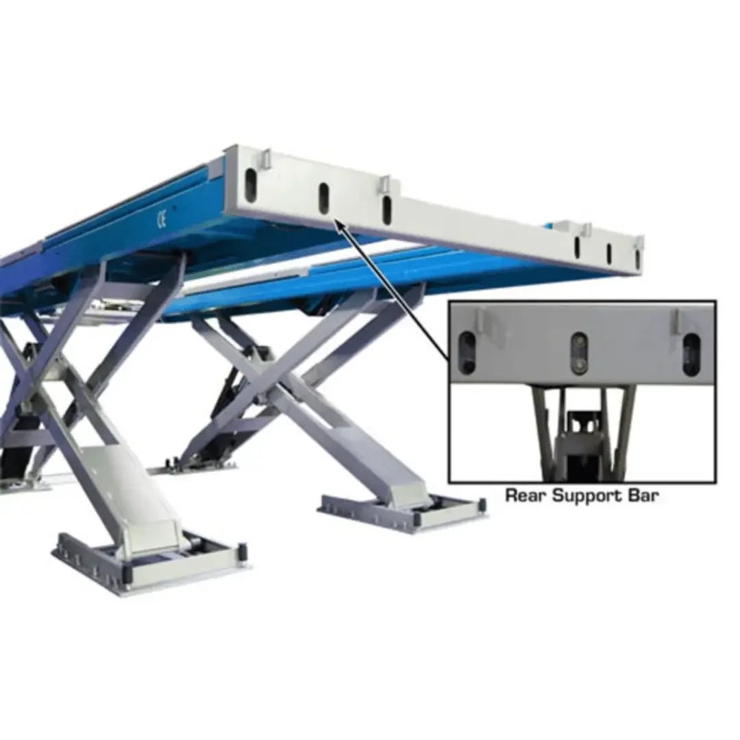 Atlas 12AWFSL Alignment Scissor Lift and RJ-6 Rolling Jack Combo - Image 12