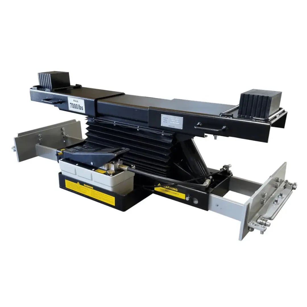 iDeal RAJ-7K-H Rolling Air Jack 7,000 lb. Capacity - On The Rail - Air Bag - High Mount - Image 2