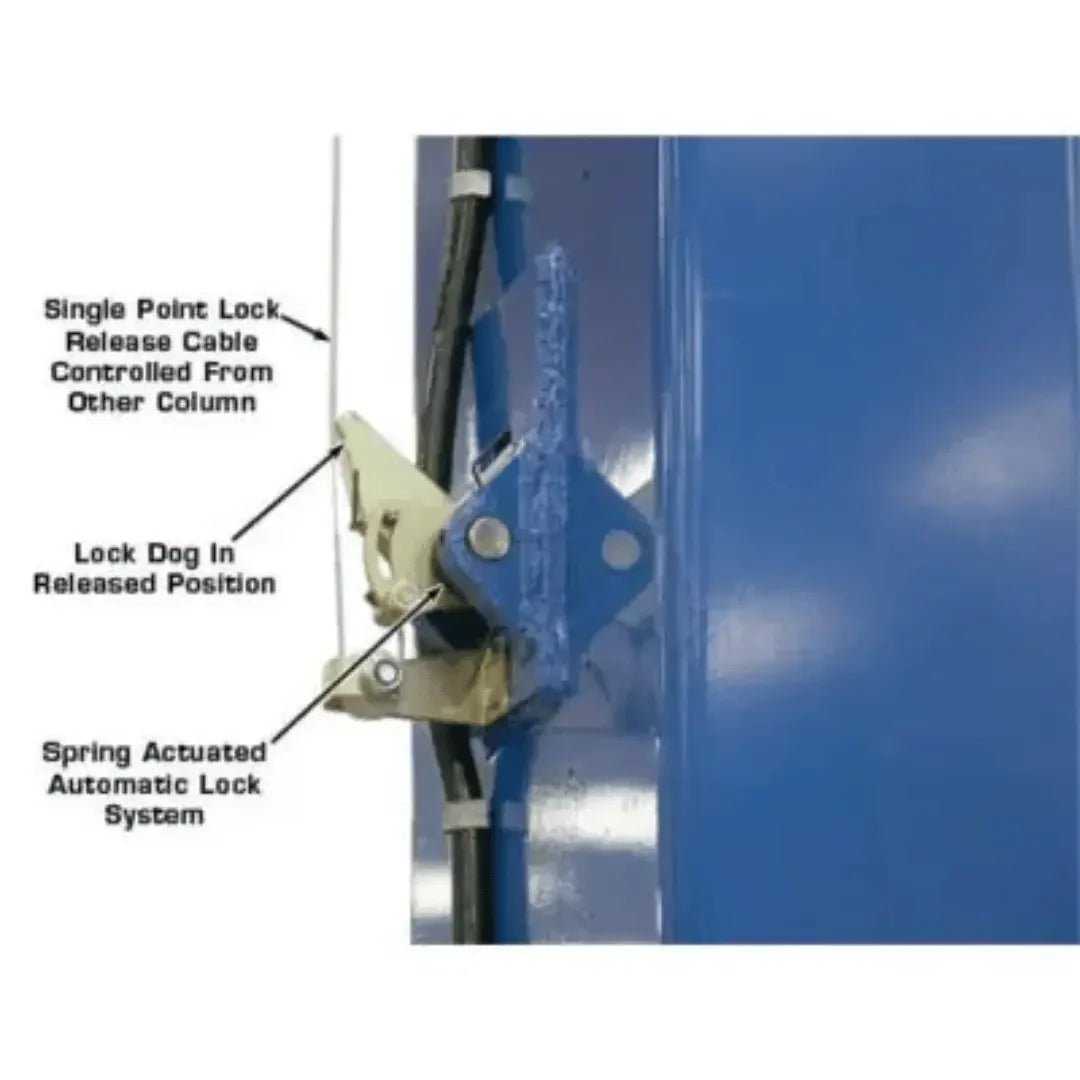 Atlas PV12PX Commercial Grade Overhead 12,000 lb. Capacity 2-Post Auitomotive Lift - Image 3