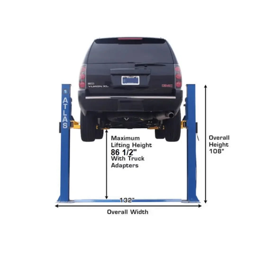 Atlas BP8000 8,000 lb Capacity Baseplate 2 Post Lift - Image 3