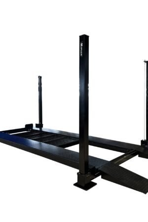 APlusLift 11,000LB 4-Post Portable Parking Storage Service Car Lift - HW-4P11S