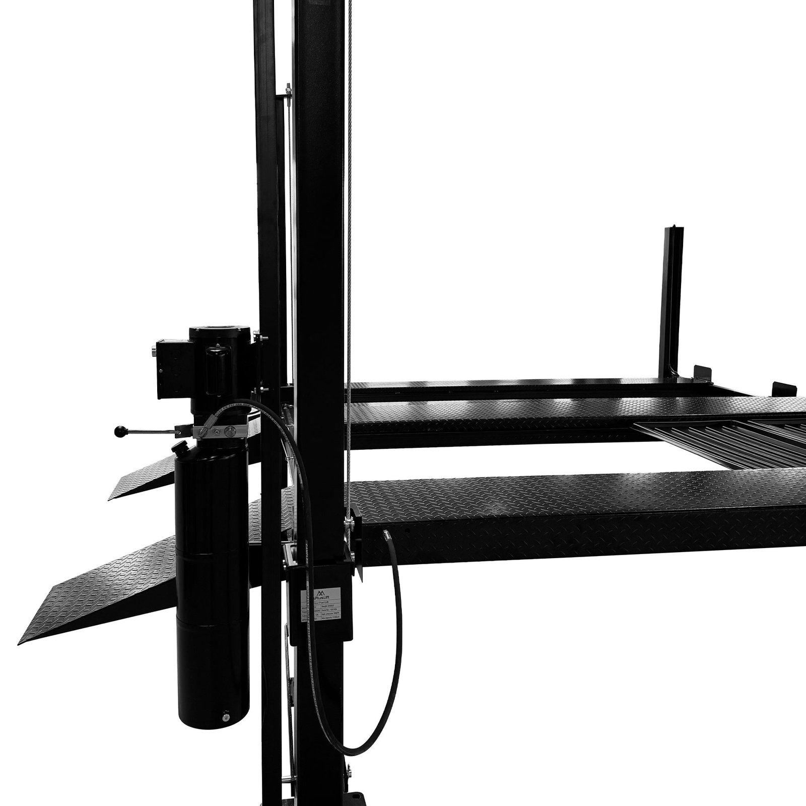 APlusLift 11,000LB 4-Post Portable Parking Storage Service Car Lift - HW-4P11S - Image 10