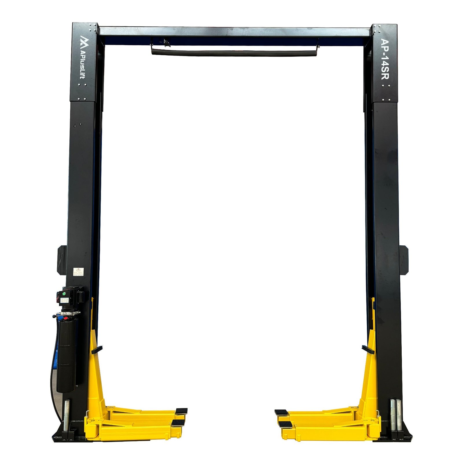 APlusLift 14000LB 2-Post Overhead Single Release Direct Drive Car Lift with A 3-Year Warranty - AP-14SR - Image 2