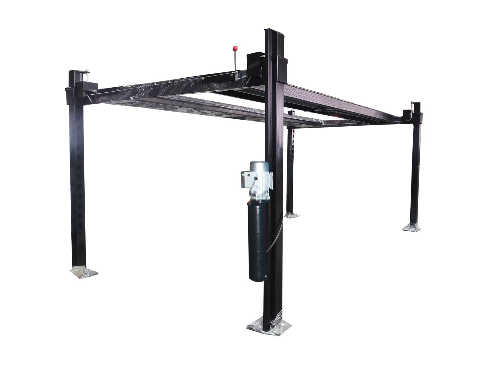 APlusLift 11,000LB 4-Post Portable Parking Storage Service Car Lift - HW-4P11S - Image 14