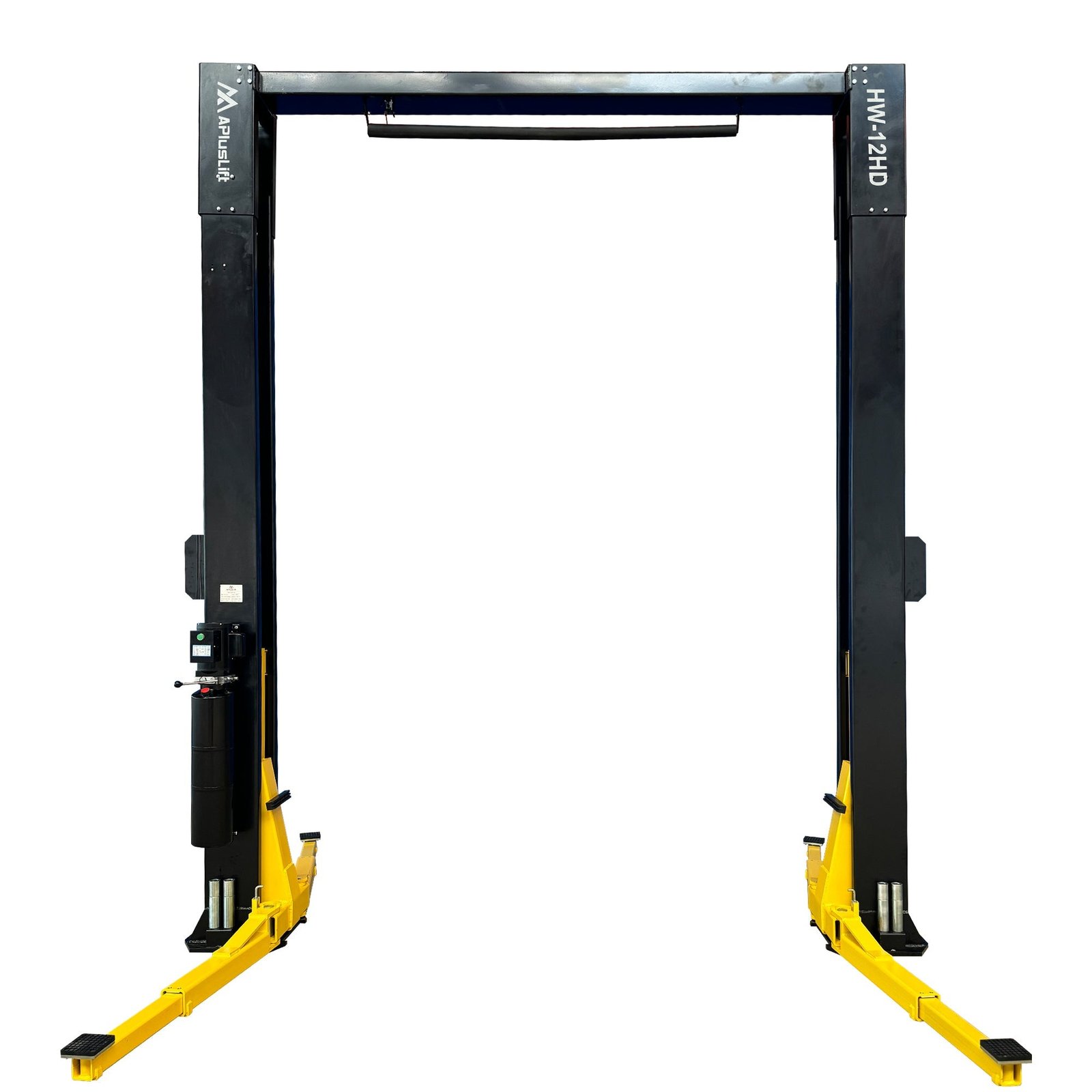 APlusLift 12,000LB 2-Post Overhead Single Release Direct Drive Car Lift with 3 Year Warranty - HW-12HD - Image 2