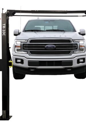 ALI Certified Falcon 10,000LB 2-Post Overhead Single Release Direct Drive Car Lift with 3 Year Warranty