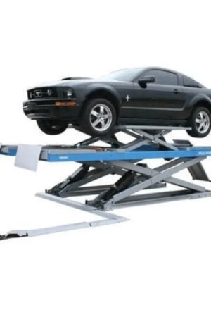 Atlas 12AWFSL 12,000 lb Capacity Alignment Scissor Lift with Wheels Free Lifts