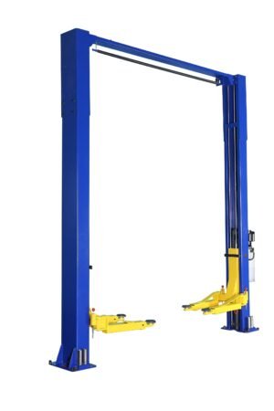 APlusLift HW-9KOH 9,000LB 2-Post Over Head Car Lift (Free Shipping to Business with Forklift)